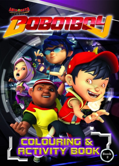 BoboiBoy Movie Series : Colouring And Activity Book 2