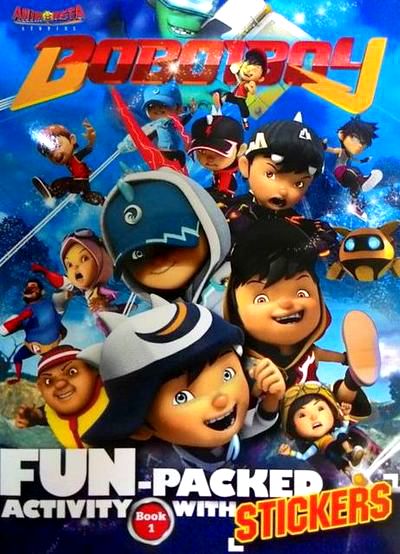 BoboiBoy : Fun-Packed Activity With Stickers Book 1